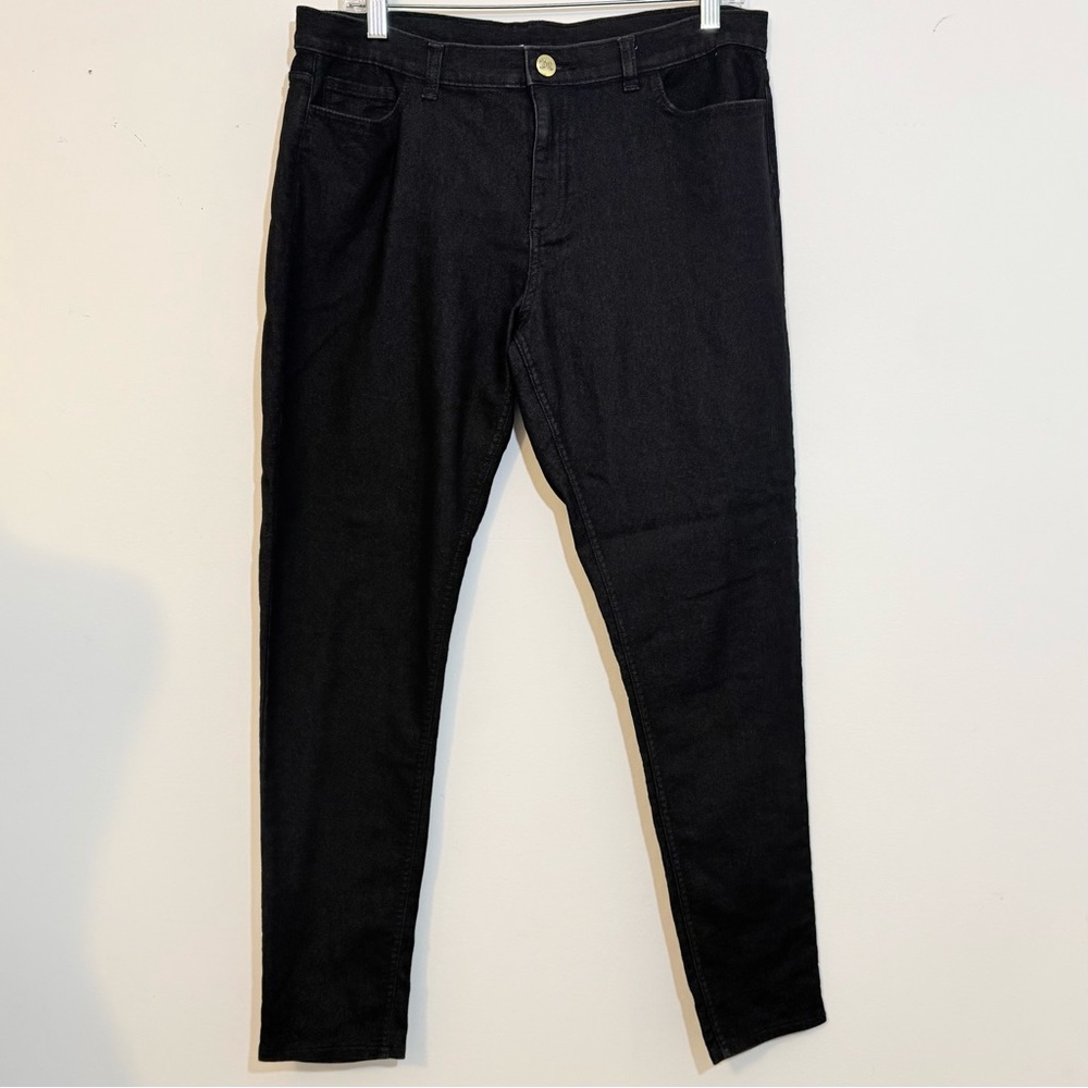 Juicy Couture Black Stretch Skinny Jeans Ankle Length — Size 14